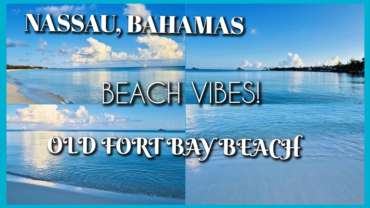 OLD FORT BAY CLUB BEACH,OLD FORT BAY,NASSAU,BAHAMAS#beachvibes #nassaubahamas 