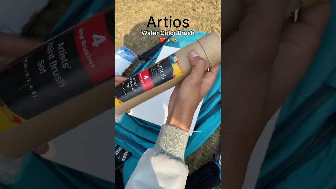 Artios Water Color Mop Brush Unboxing 😍✨🎨