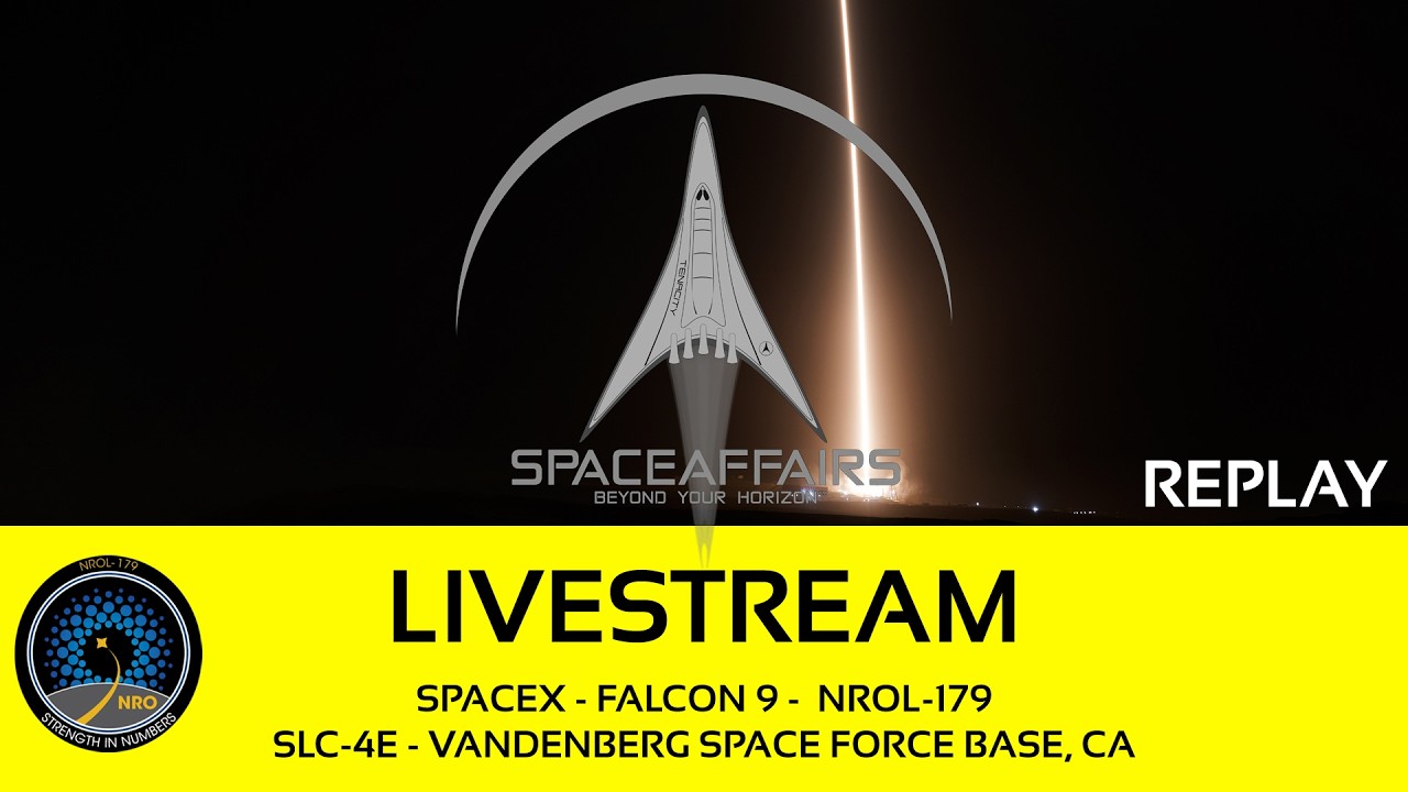SpaceX &mdash; Falcon 9 &mdash; NROL-179 &mdash; SLC-4E &mdash; База космических сил Ванденберг &mdash; 19 июня 2026 г.
