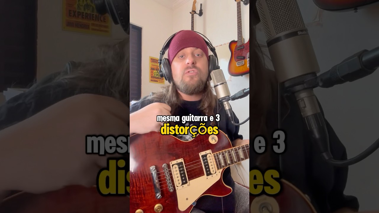 Quase vc gostou? Distor&ccedil;&atilde;o, overdrive e fuzz. #guitarra #guitarrista #lespaul #pedaldeguitarra