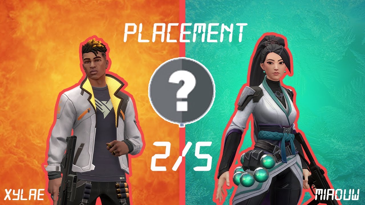(VALORANT) Ranked : match de placement 2/5 - Xylae seul contre tous