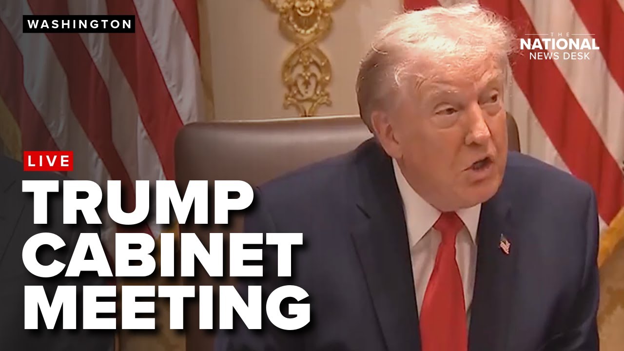 Trump hosts cabinet meeting amid Minnesota crackdown