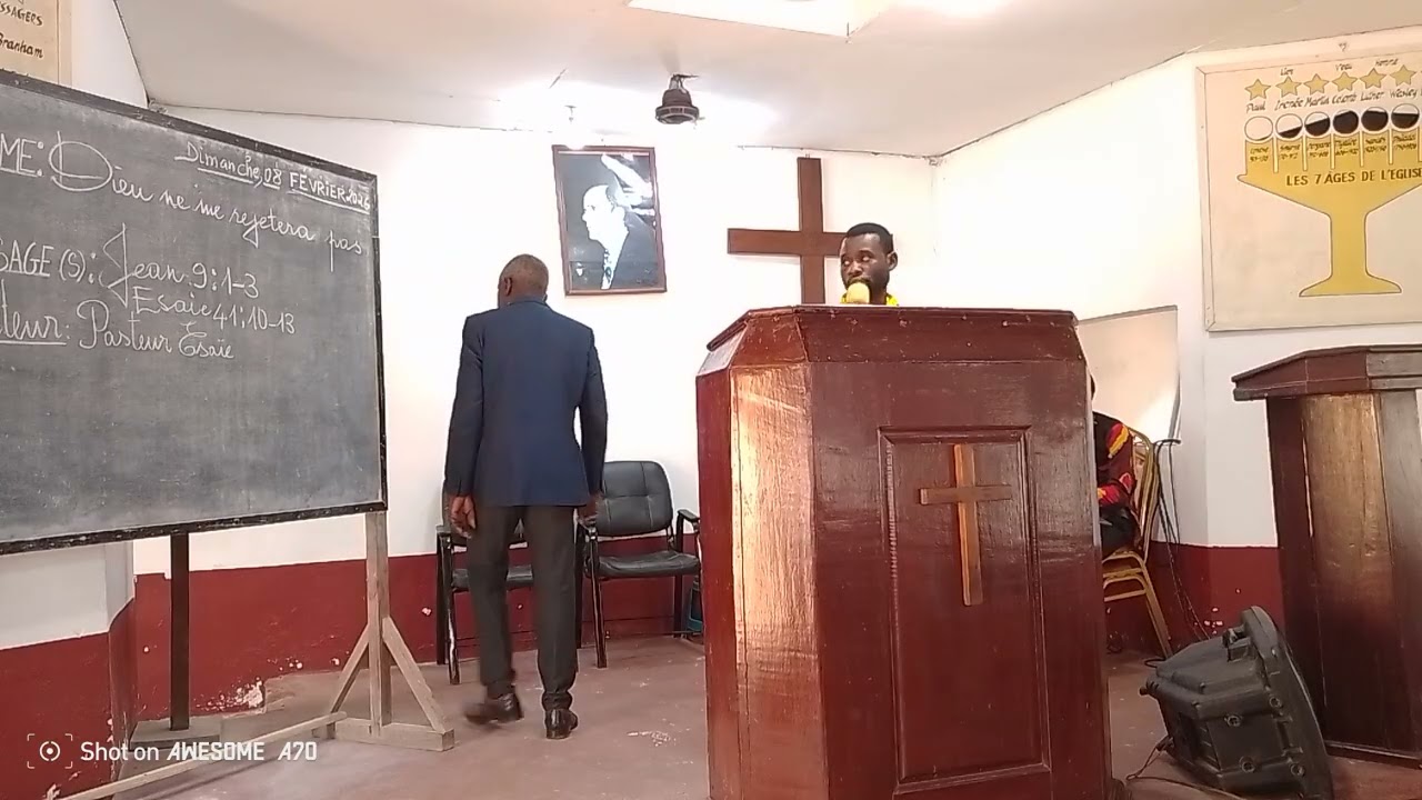 GOSEN TABERNACLE Prédication past esaïe. Dieu ne me rejetera pas . 