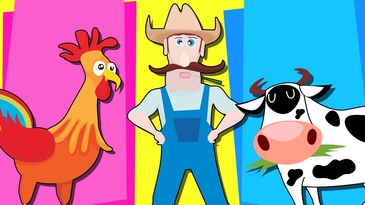 Old MacDonald Had a Farm | Preschool Nursery Rhymes for Children