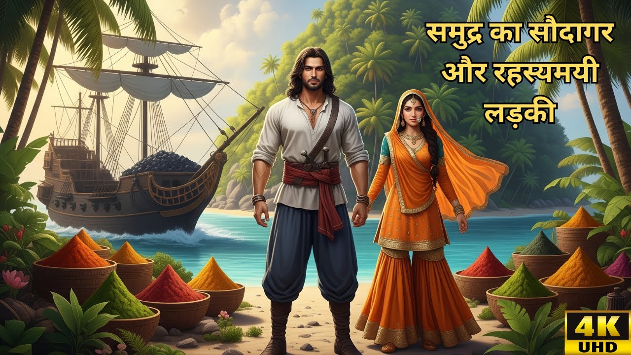 समुद्र का सौदागर और रहस्यमयी लड़की | दिल को छू लेने वाली कहानी | #HindiStory #AdventureStory