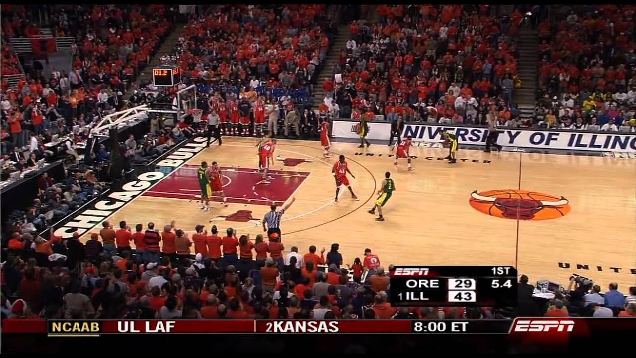 2004 Illiniois Fighting Illini vs Oregon Ducks (Deron Williams vs Aaron Brooks)