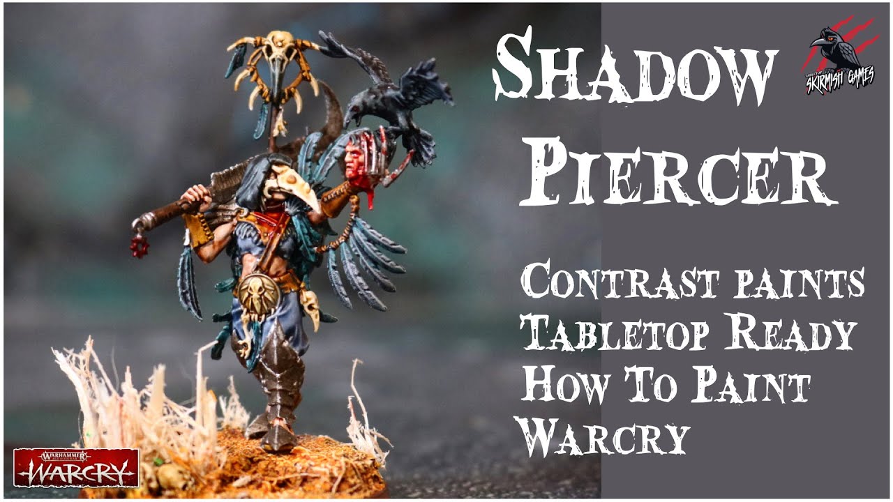 HOW TO PAINT CORVUS CABAL WITH CONTRAST PAINTS - SHADOW PIERCER - Easy Step By Step Tabletop Ready