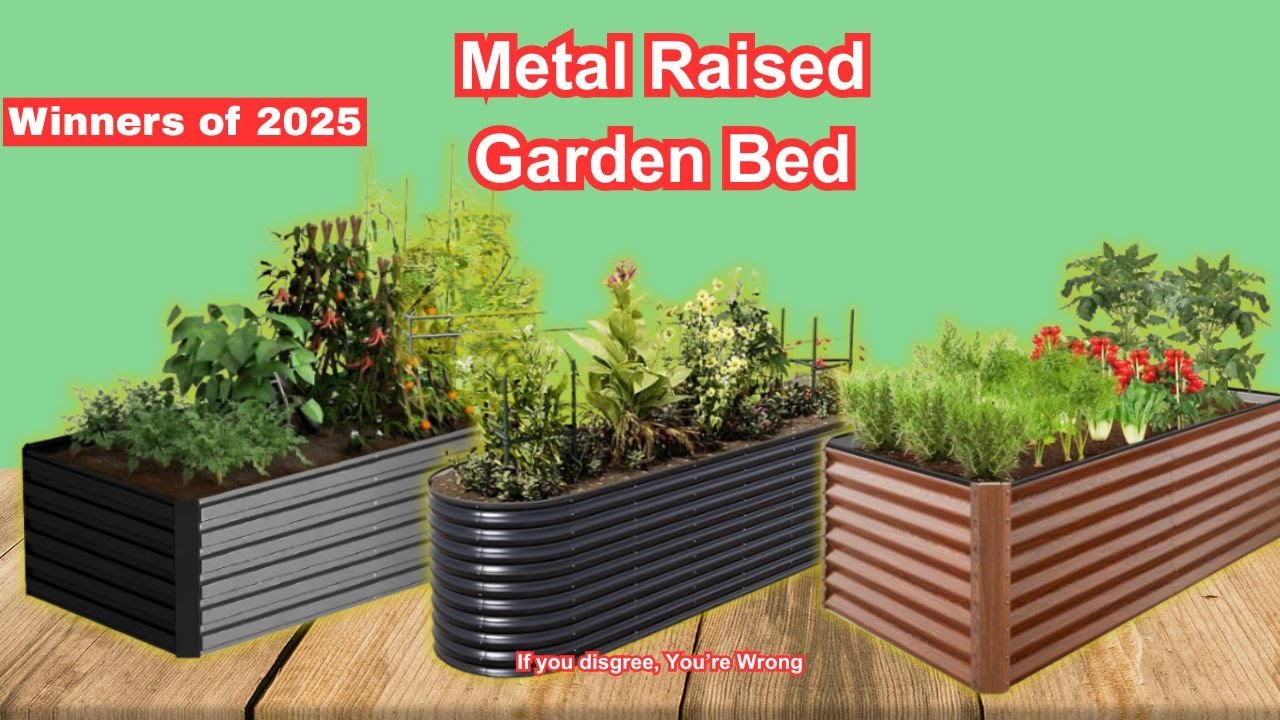 5 Best Metal Raised Garden Beds- Winners of 2025
