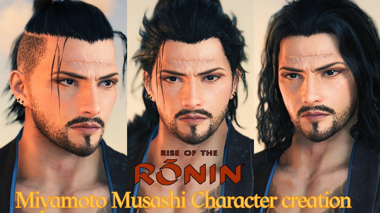 Rise of the Ronin Miyamoto musashi Character Creation guide