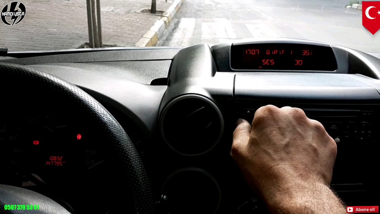 Citroen Berlingo aux USB Bluetooth montajı