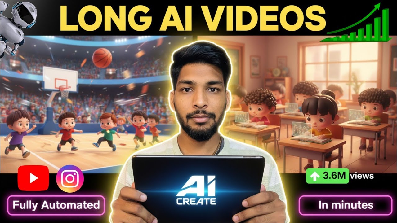 How I Create A Full Long YouTube Video Using Free #grok ai Video Genrator ( Complete Tutorial )