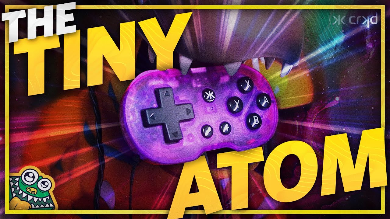 The itsy bitsy ATOM controller 🎮 by CRKD - Unboxing and Overview