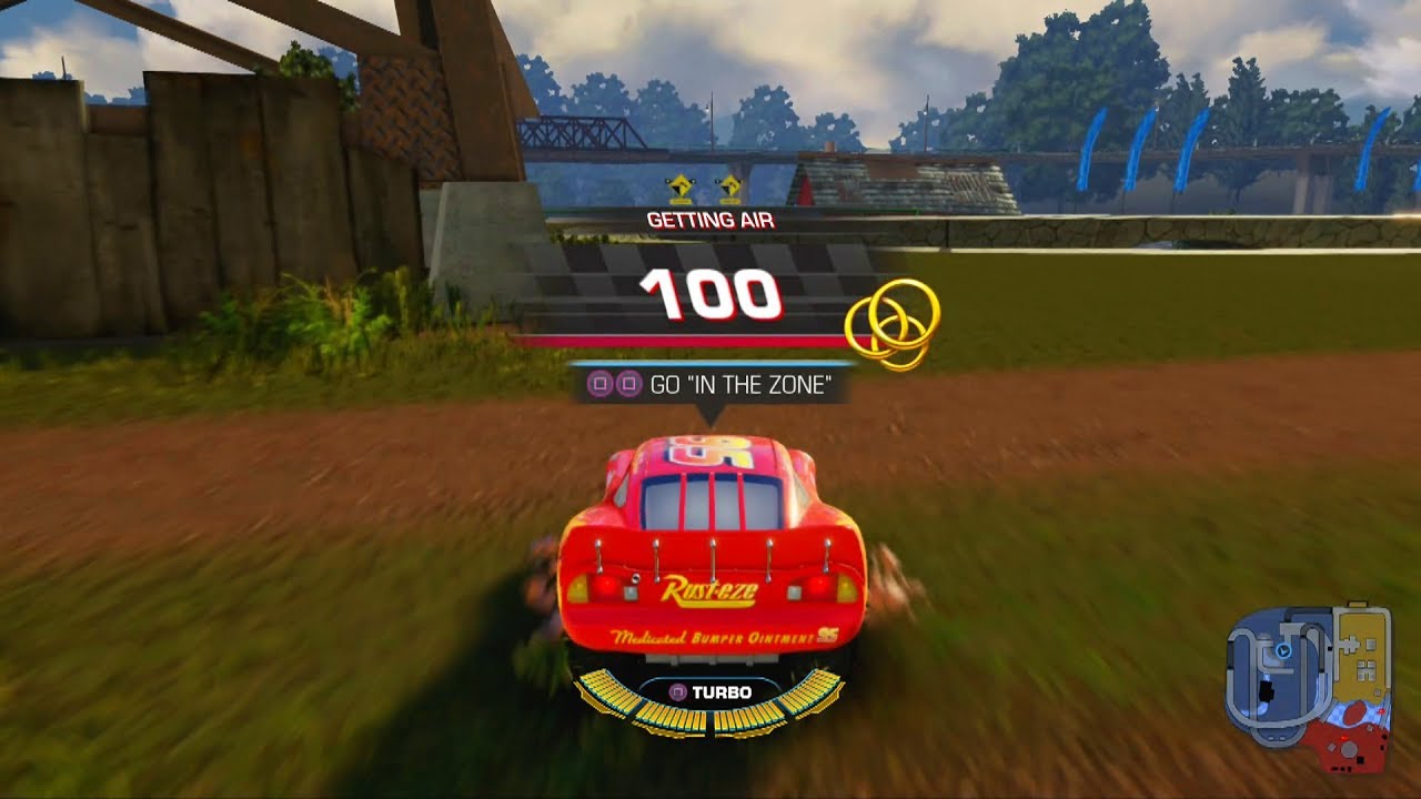 Cars 3: Driven to Win - Thomasville Playground Free Roam Gameplay Getting Air