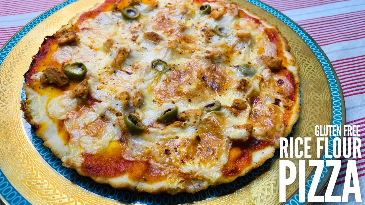 Gluten Free Rice Flour Pizza (without Xanthan Gum)