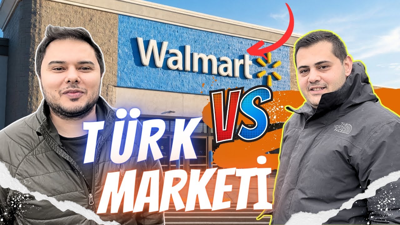 AMERİKA'DA MARKET SAVAŞLARI! 🇺🇸 Walmart vs Türk Marketi