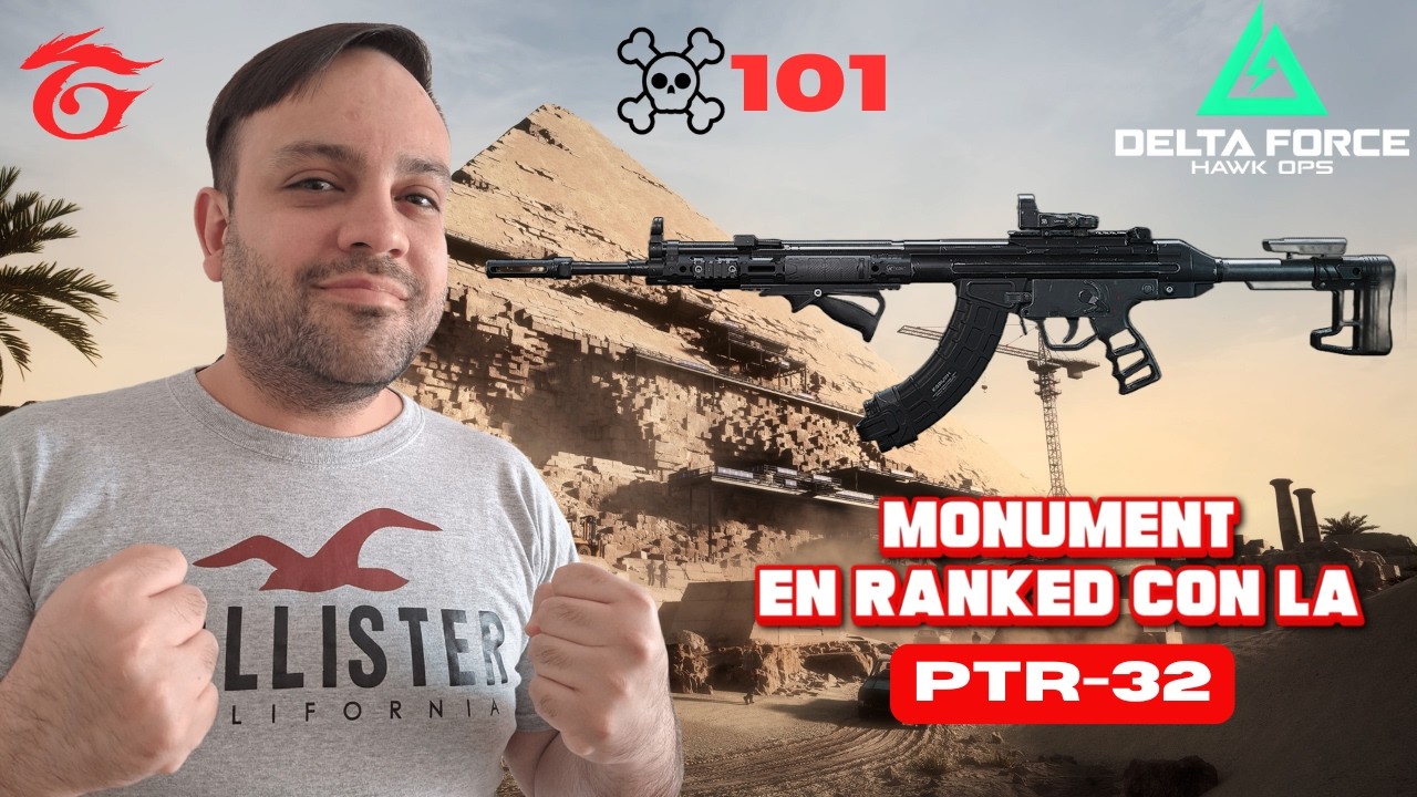 101 KILLS en Egipto Monument 🔥 PTR 32 en Ranked  Delta Force