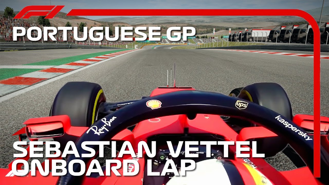 F1 2020 Sebastian Vettel Onboard Lap Around Portimao | 2020 Portuguese Grand Prix