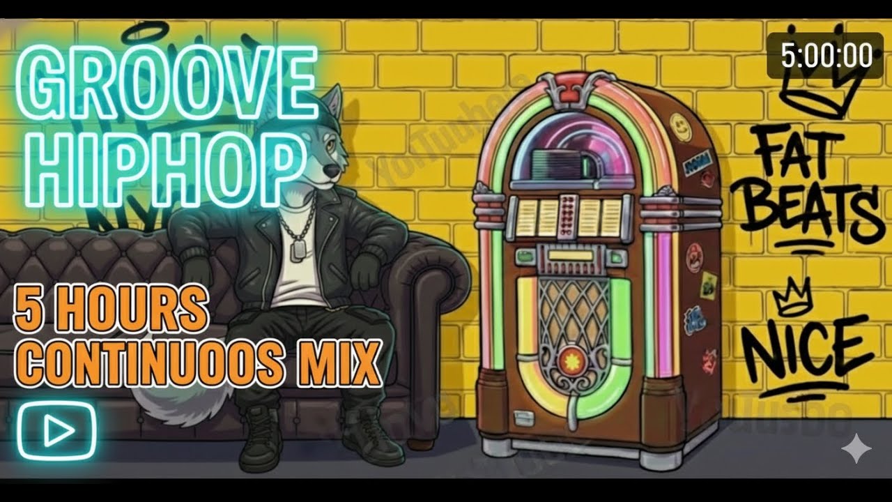 [Playlist] 한 번 들으면 못 빠져나오는 미친 그루브 🔥둠칫둠칫 재즈힙합 5시간 | 힙한 매장음악, 둠칫둠칫 노동요