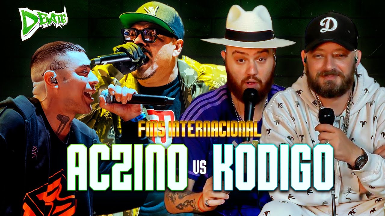 DTOKE Y BARBA ROJA REACCIONAN A ACZINO vs KODIGO I FINAL I #FMSINTERNACIONAL | #DBATE