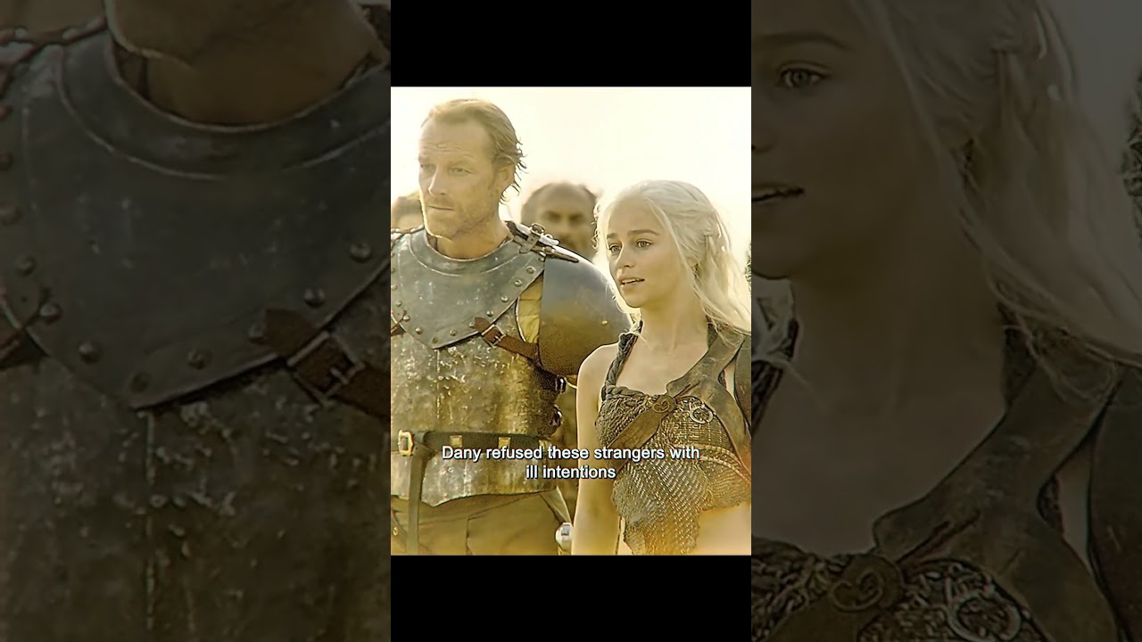 Daenerys got ticked and threatened to kings. #gameofthrones #shorts