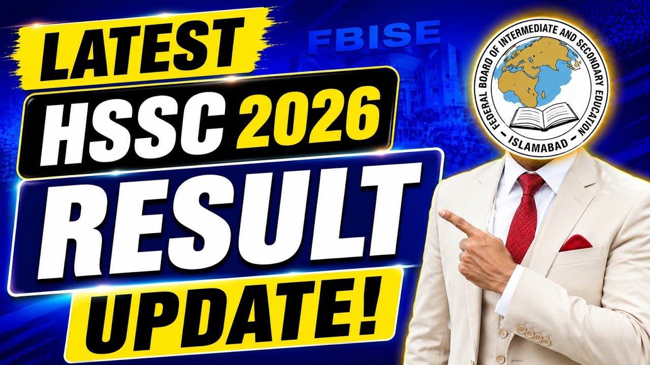 🔥 FBISE HSSC RESULT 2026 | 11TH & 12TH RESULT