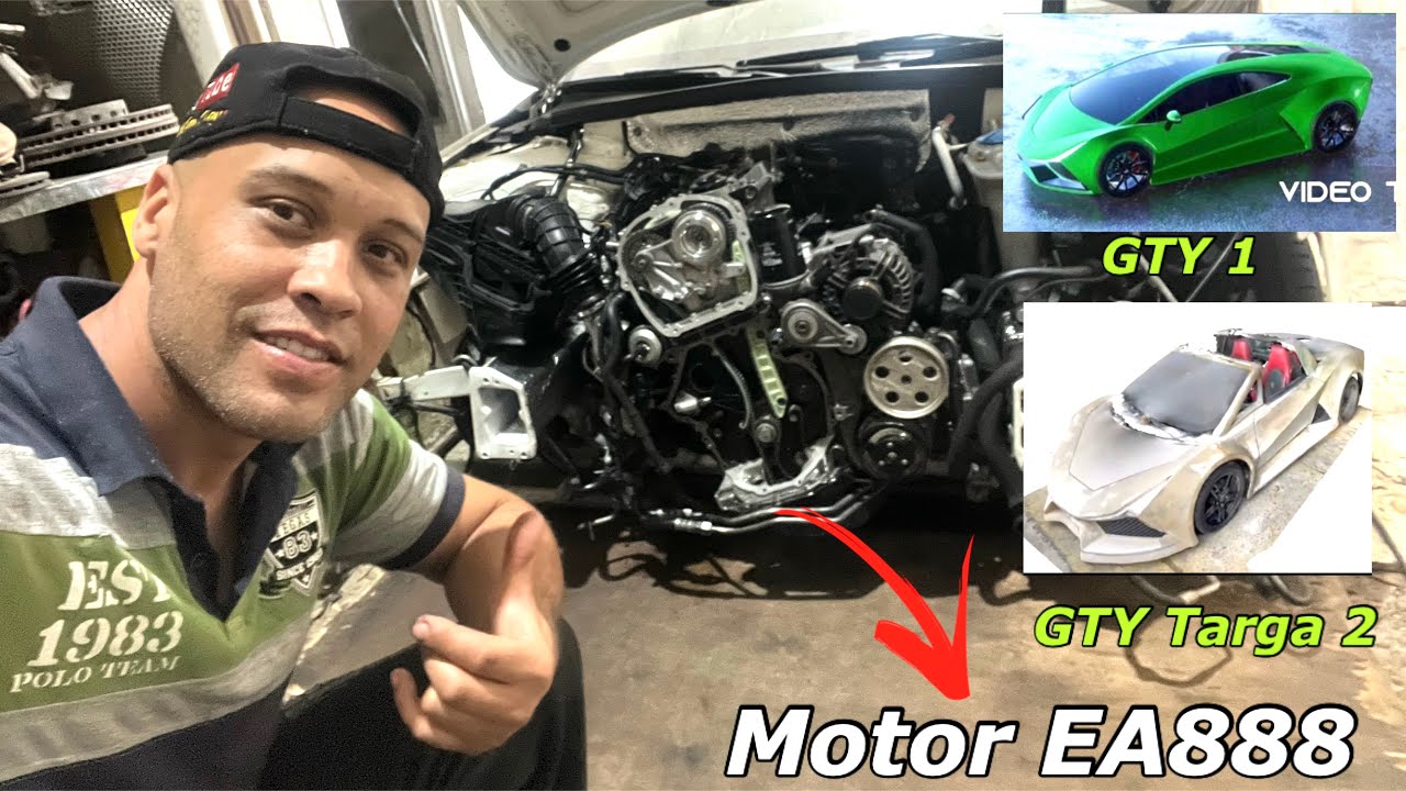 #2 Motor EA888 DESMONTAGEM e montagem Audi tfsi 2.0  #audi #a4 #tfsi #turbo #a3 #a5 #serafimcley