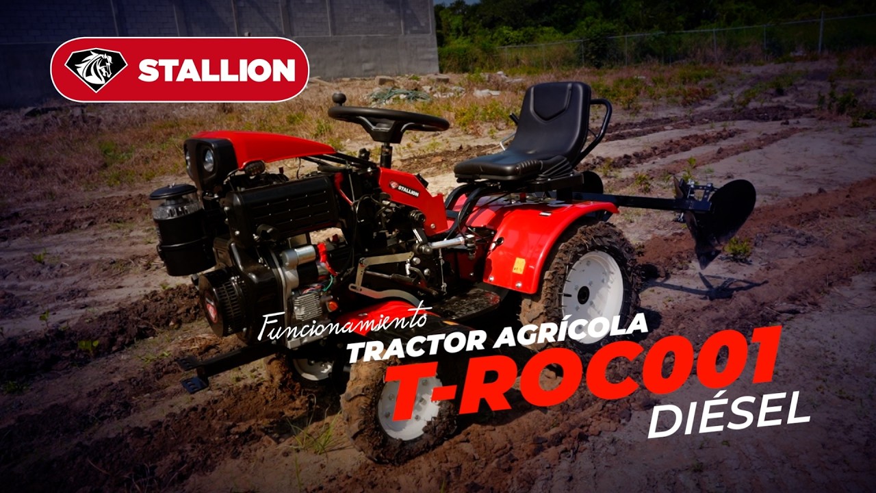 NUEVO TRACTOR AGRÍCOLA STALLION | T-ROC001 ¡PODER QUE CULTIVA LA TIERRA! 🌱