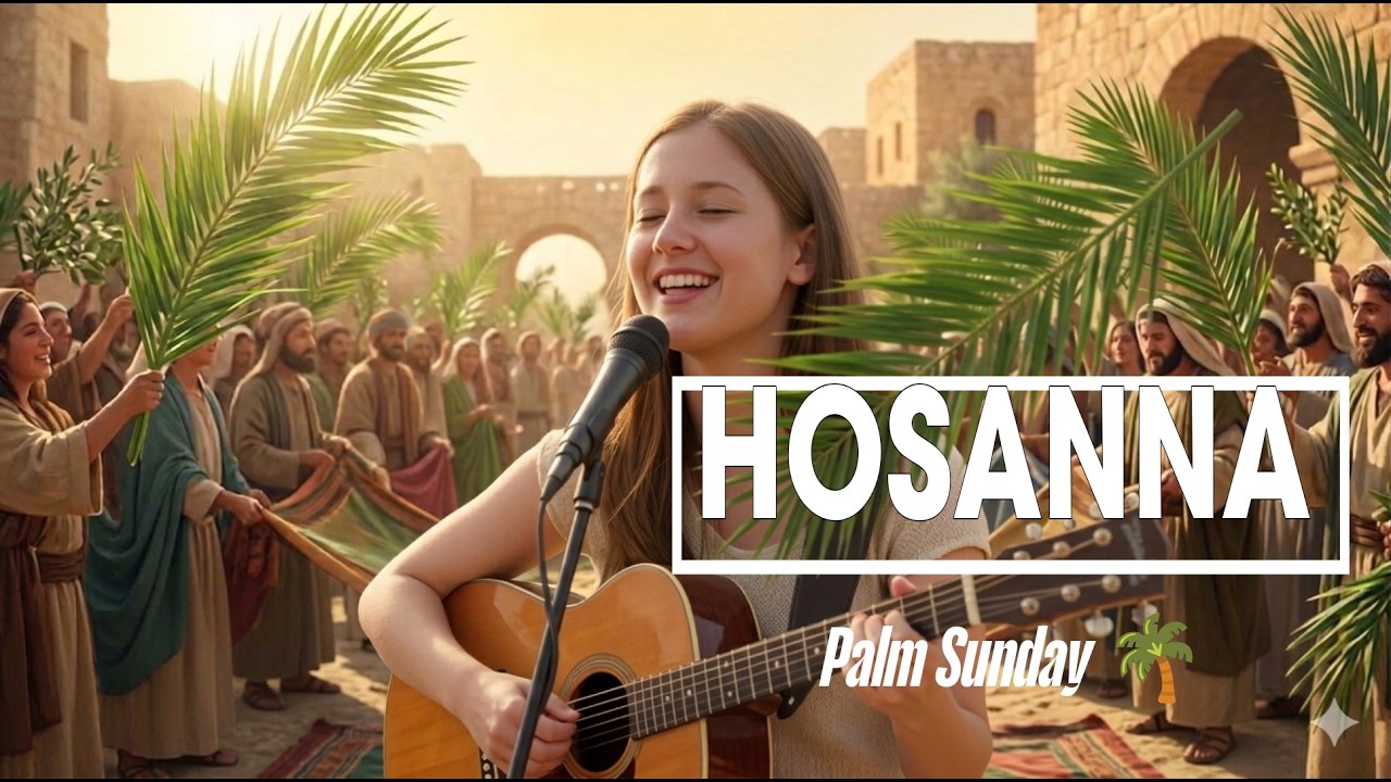 PALM SUNDAY WORSHIP 🌿 | Hosanna Song | Hosanna, King, Jerusalem, Praise, Blessed, Entry, Glory