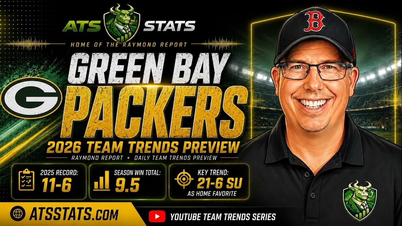 Green Bay Packers 2026 NFL Team Trends Preview | ATS STATS