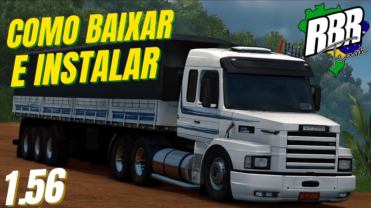 TUTORIAL: COMO BAIXAR E INSTALAR O MAPA RBR - ETS2 1.56 | ORDEM DE INSTALAÇÃO!