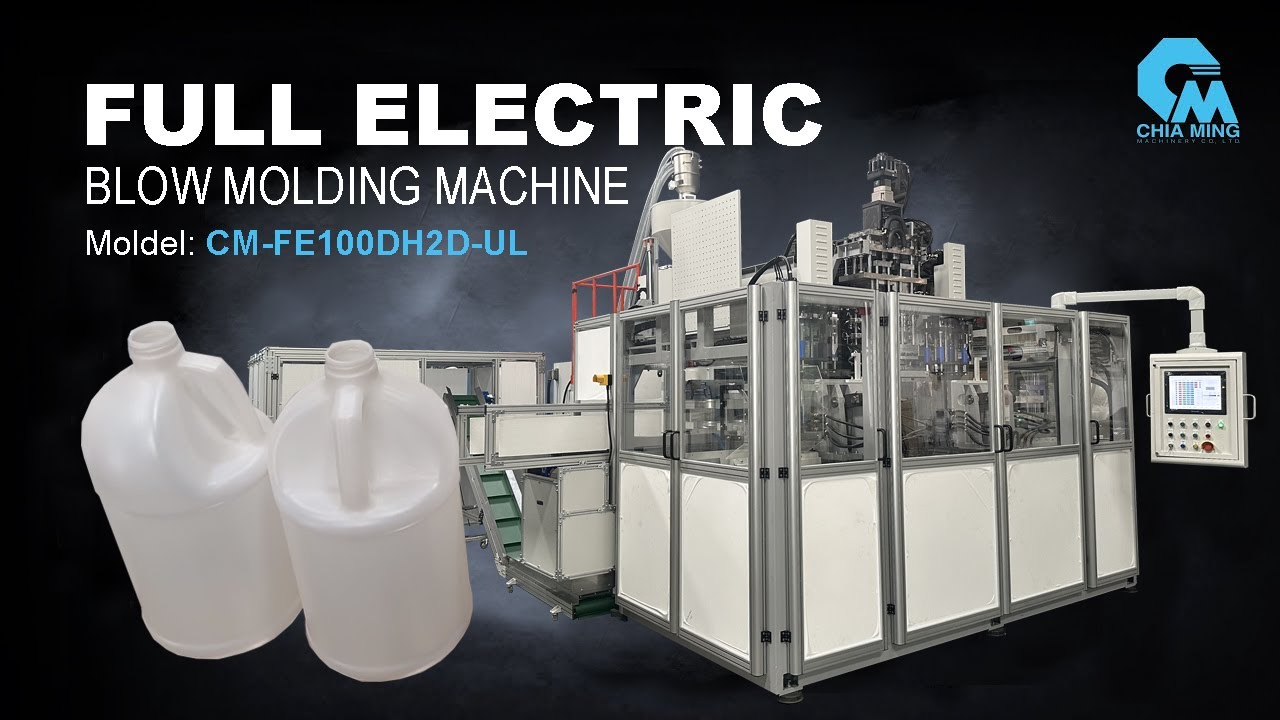 Electric Blow moulding Machine for jerrycan | CM-FE100DH2D-UL | Chia Ming