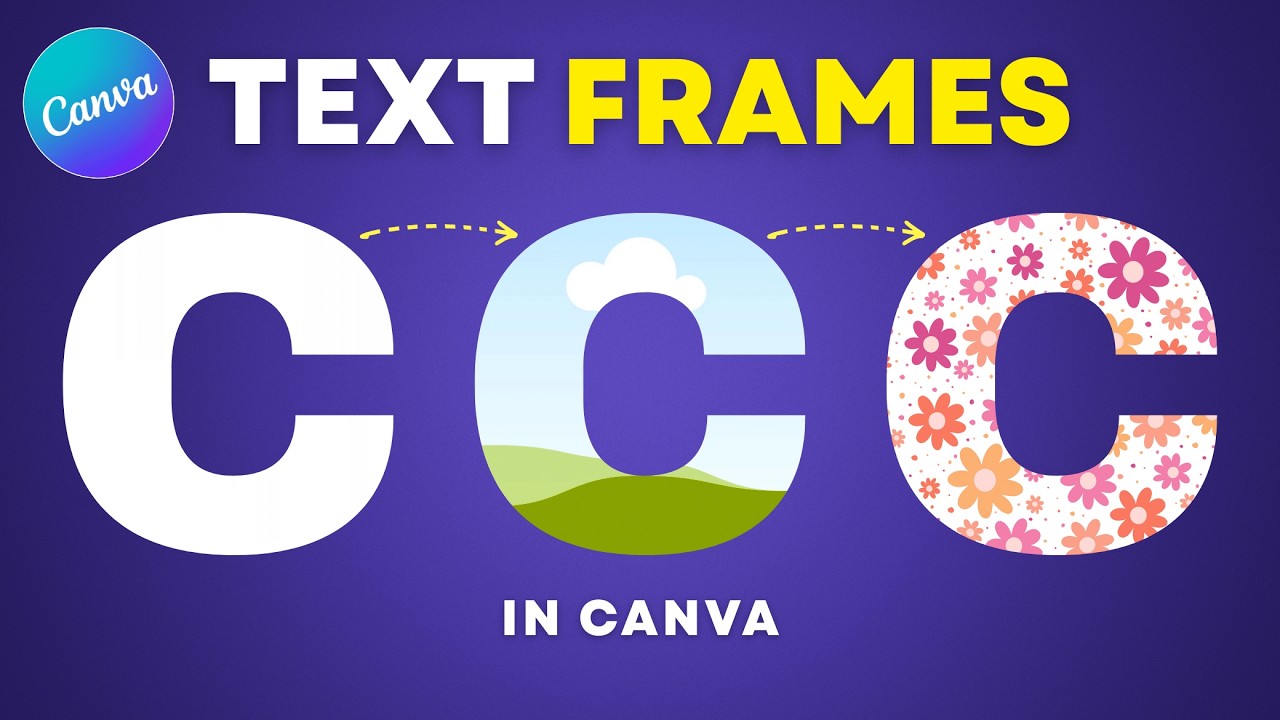 How To Put Pictures In Letters On Canva (Free Way)