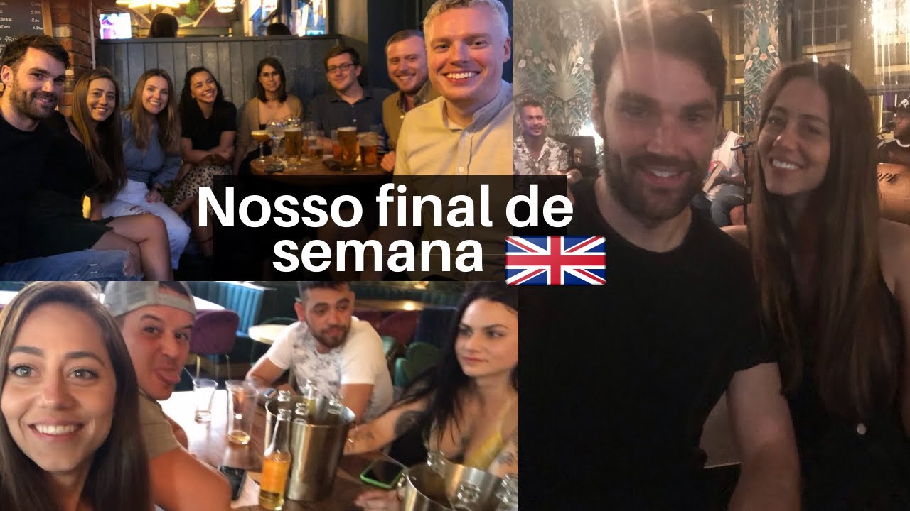 PISCINA, PUB COM AMIGOS, NOITE BRASILEIRA EM LONDRES