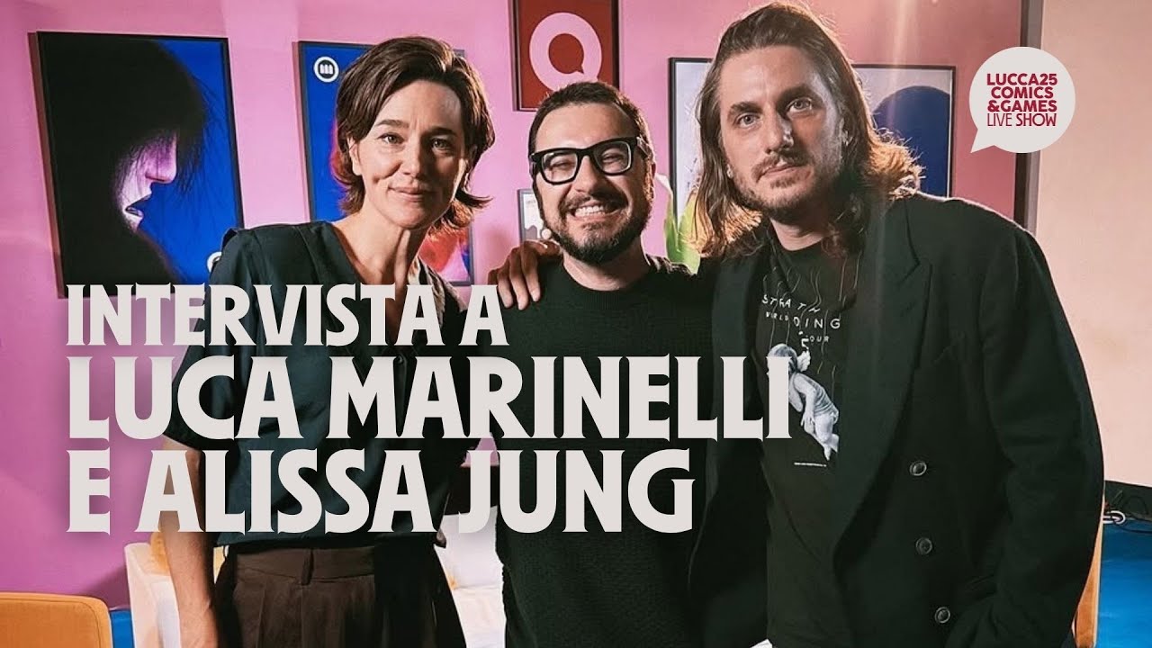 Intervista a Luca Marinelli e Alissa Jung con @yotobi [Lucca Comics & Games 2025]
