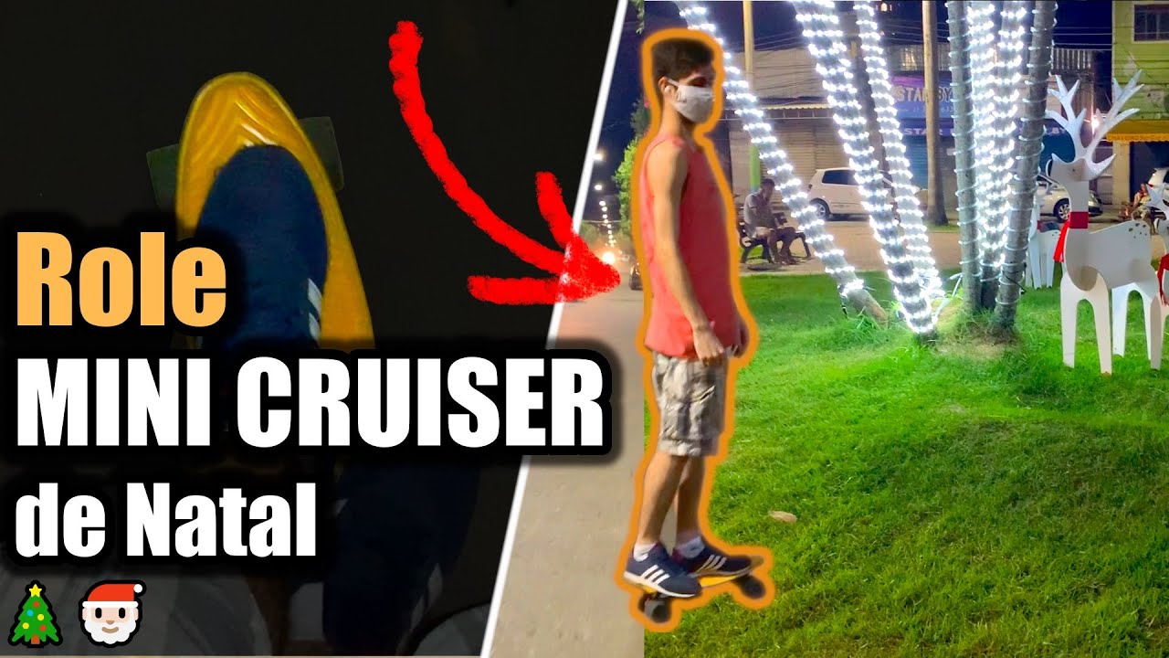 Mini Cruiser: ROLE DE SKATE PENNY BOARD DE NATAL