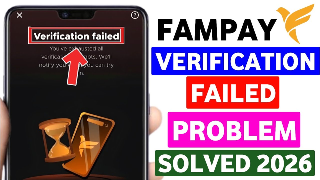 Fampay Verification Failed Problem Fix 2026 | Fampay Your Friend Has Not Upgrade His Kyc Problem