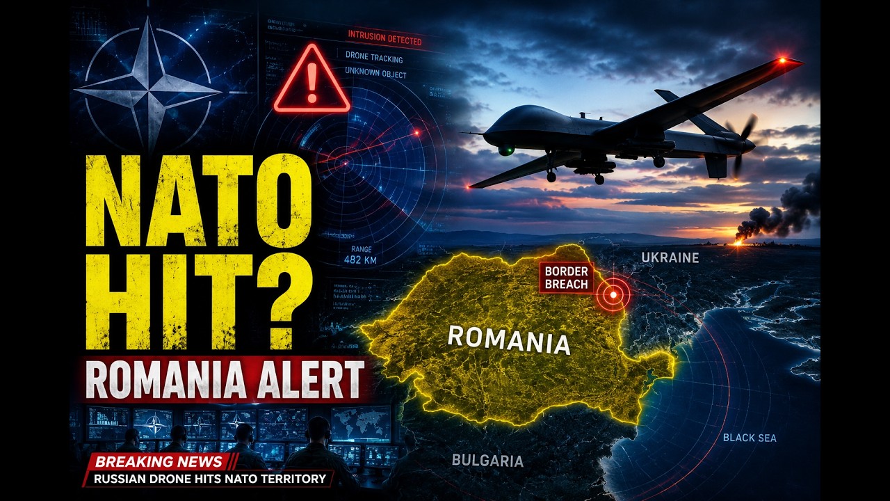 Russian Drone Hits NATO Territory &ndash; Romania Attacknews