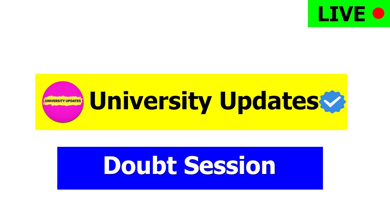 DU Admission CSAS Form 2026 Portal Out | DU CSAS Phase 1 & 2 Full Details | Doubt Session