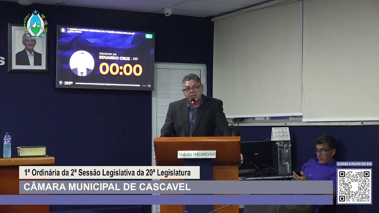 1ª Ordinária da 2ª Sessão Legislativa da 20ª Legislatura