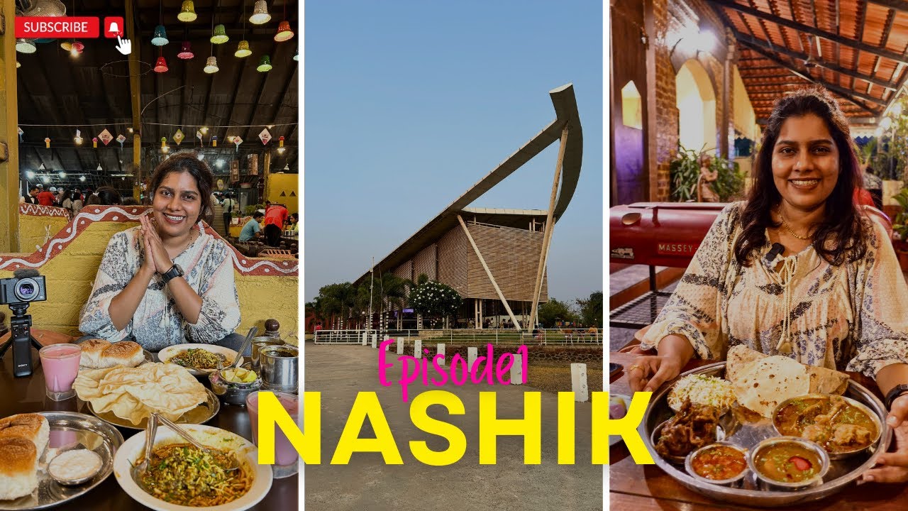 Nashik Tourist Places Vlog1 - MTDC Boat Club, Sadhana Chulivarchi Misal, Divtya Bhudhlya Wada, Bagga
