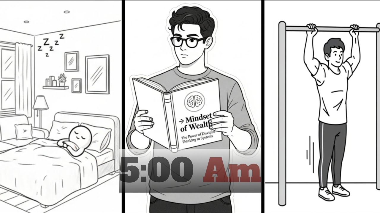 Why Men Fail Their Day Before 9 AM? Mental health ll Self-discipline ll morning Routine