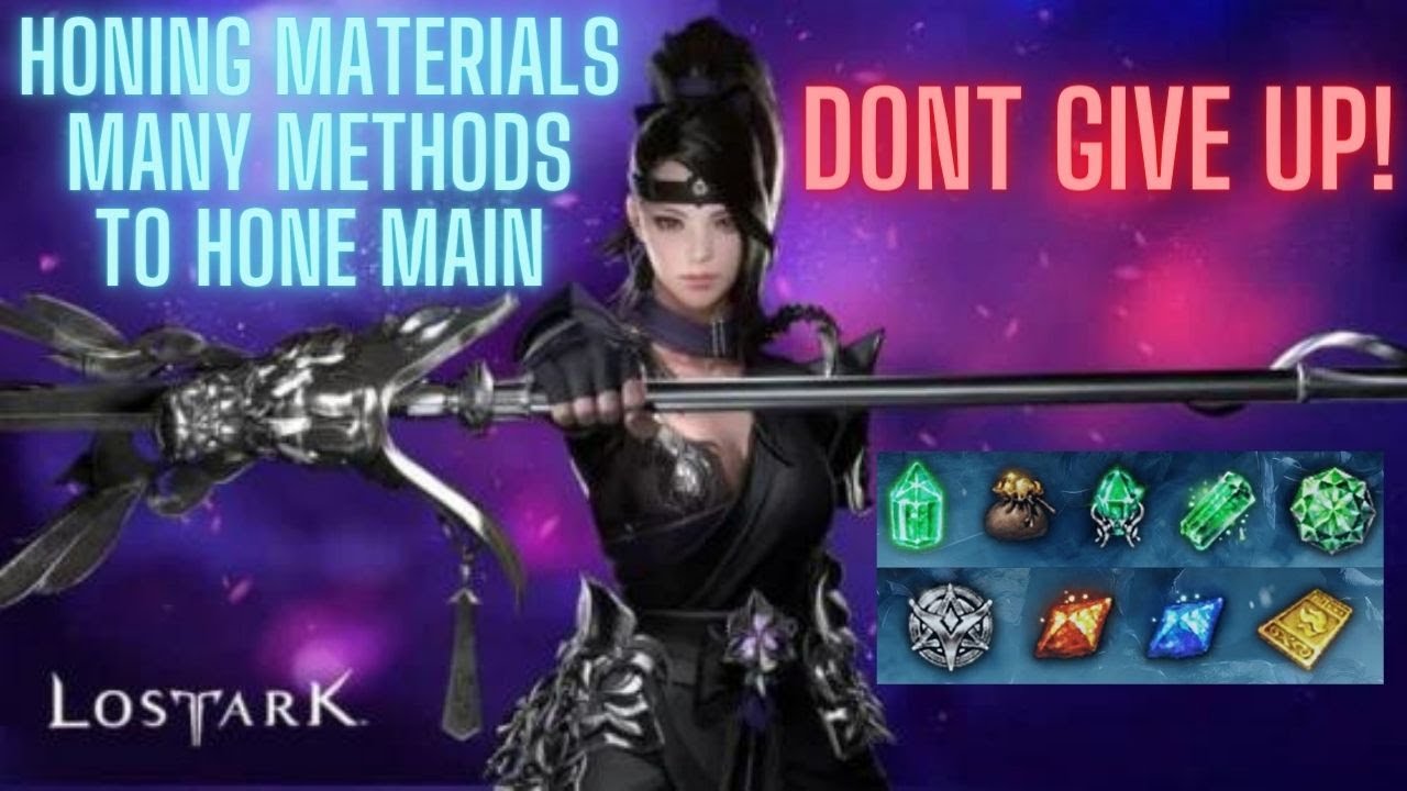 Lost Ark ~ALL Honing materials you can get weekly and daily~