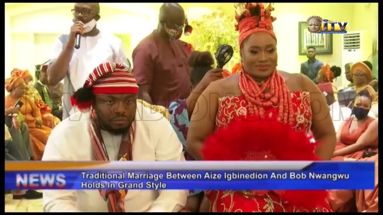 Traditional Marriage between Aize Igbinedion and Bob Nwangwu held in grand style