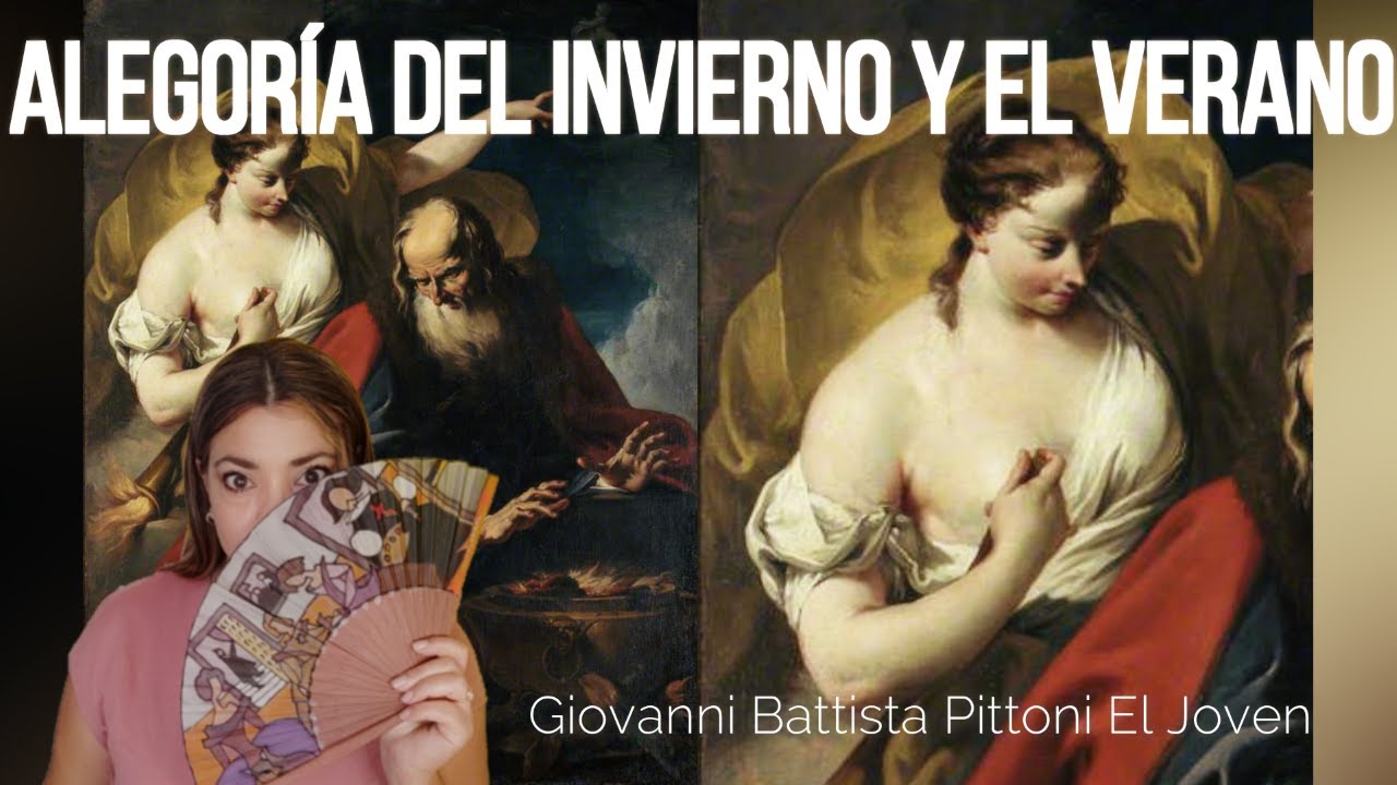 Cuando hay bronca entre el Verano y el Invierno.  Giovanni Battista Pittoni El Joven.