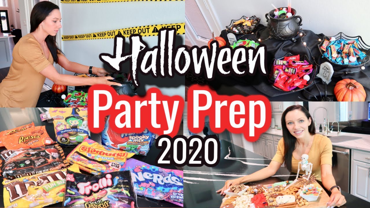 Halloween Party Prep 2020 // Easy and Simple Party Prep // Halloween Party   