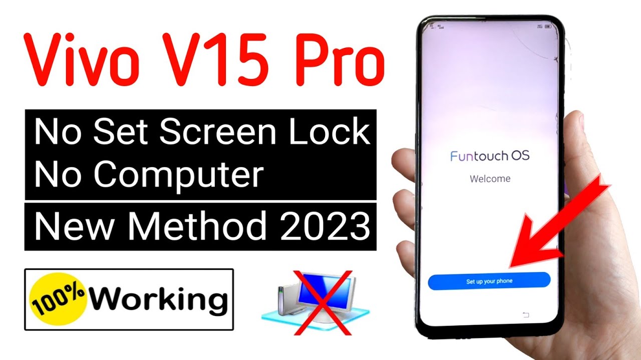 Vivo V15/ V15 Pro Google Account/ FRP Bypass 2023 | 100% Easy Working (without pc)