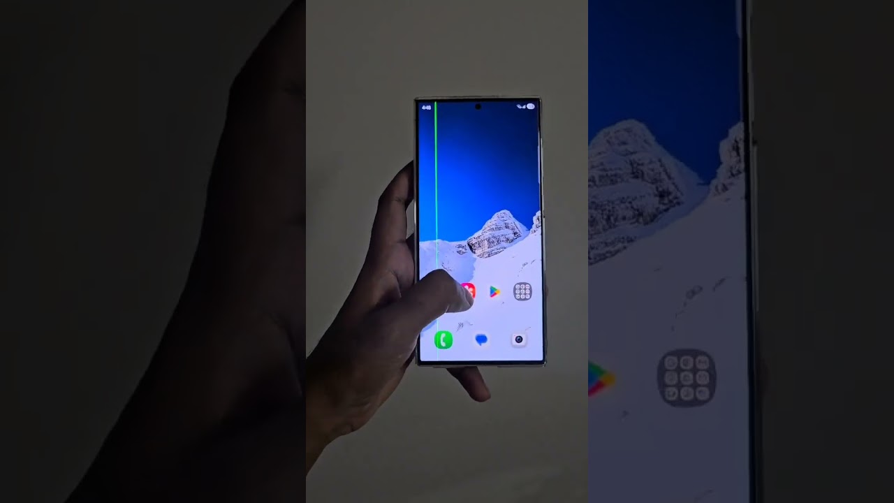 S23 Ultra Green line after update OneUI 7