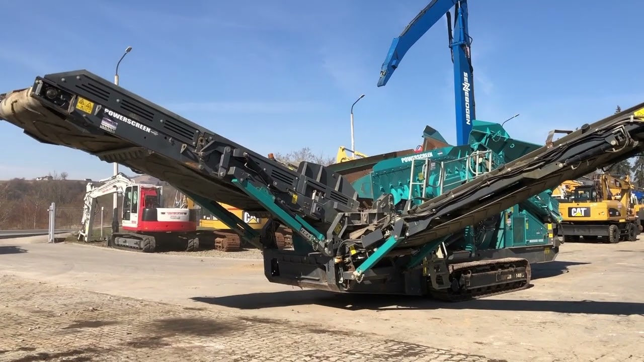 Przesiewacz mobilny Powerscreen Warrior 1400X 2016r.