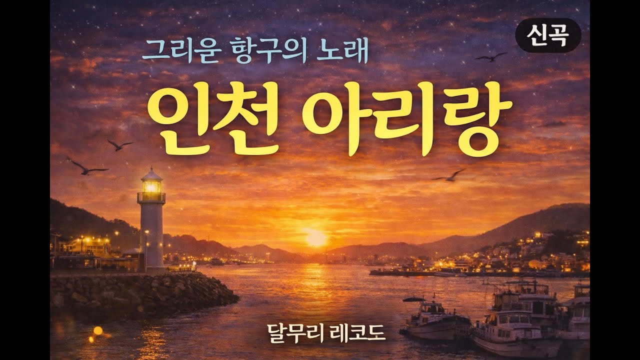 인천아리랑- |  달무리 레코드 창작곡 (그리운 항구의 노래)