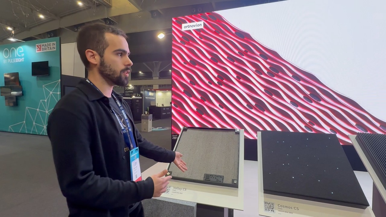 ISE 2026 - Artnovion showcases new acoustic core.
